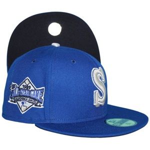 Exclusive Seattle Mariners new era Fitted Hat size 7 3/8